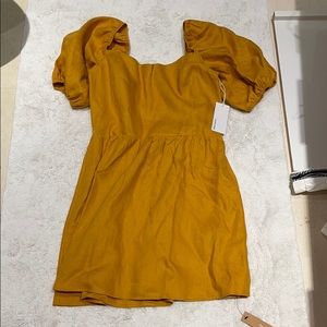 Harris Dress Ochre Size 12
